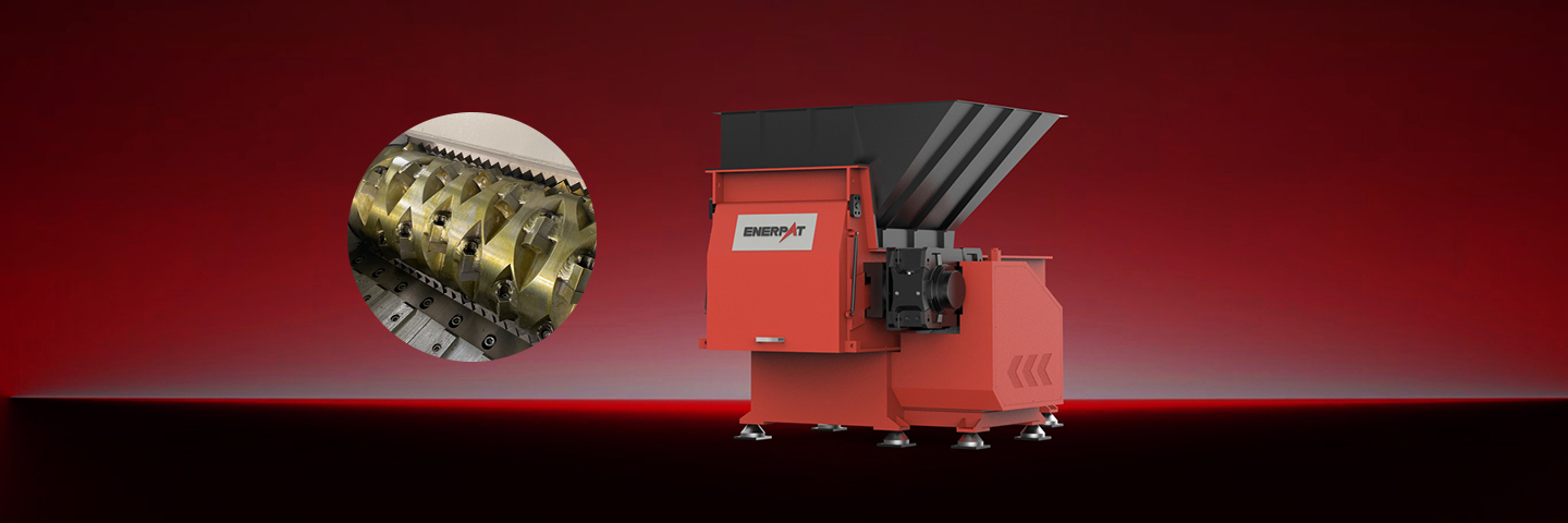 Single Shaft Shredder تقطيع رمح واحد