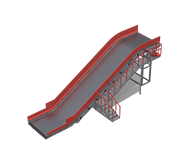 ناقل تغذية سلسلة الصلب