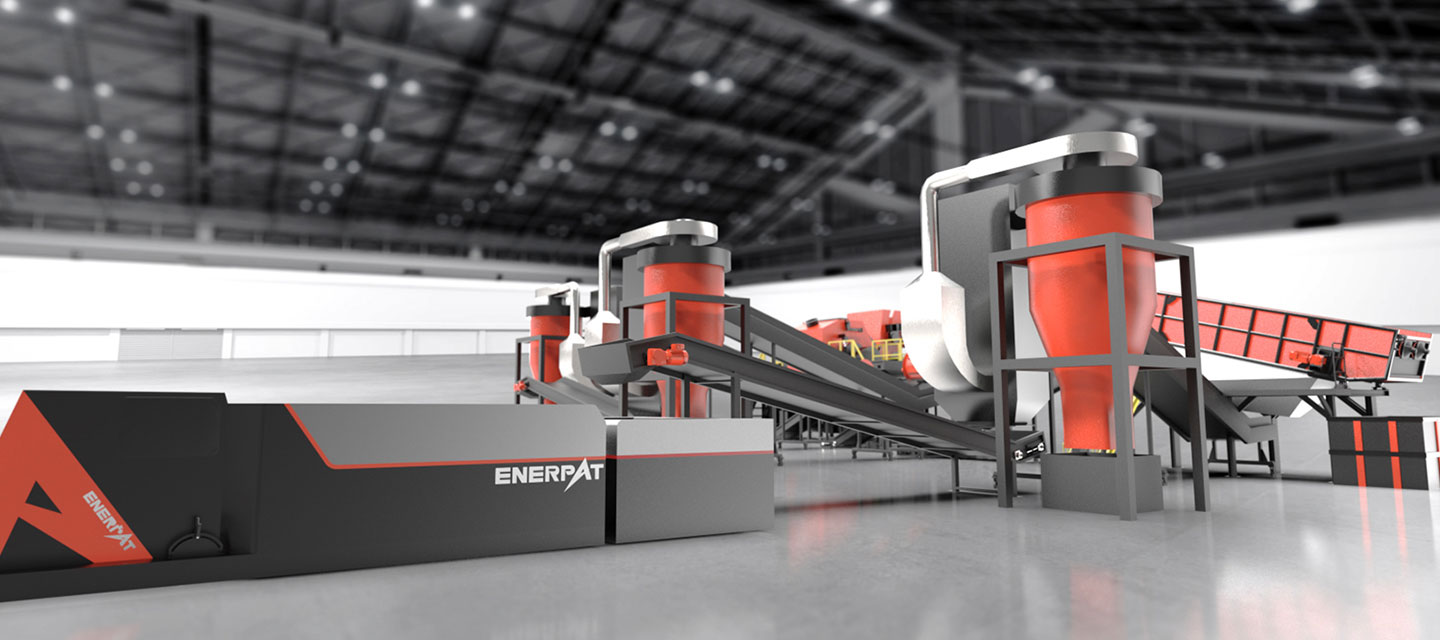 خط تمزيق مطحنة المطرقة