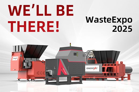 ENERPAT تقدم حلول إعادة تدوير المعادن إلى معرض النفايات 2025، الولايات المتحدة الأمريكية