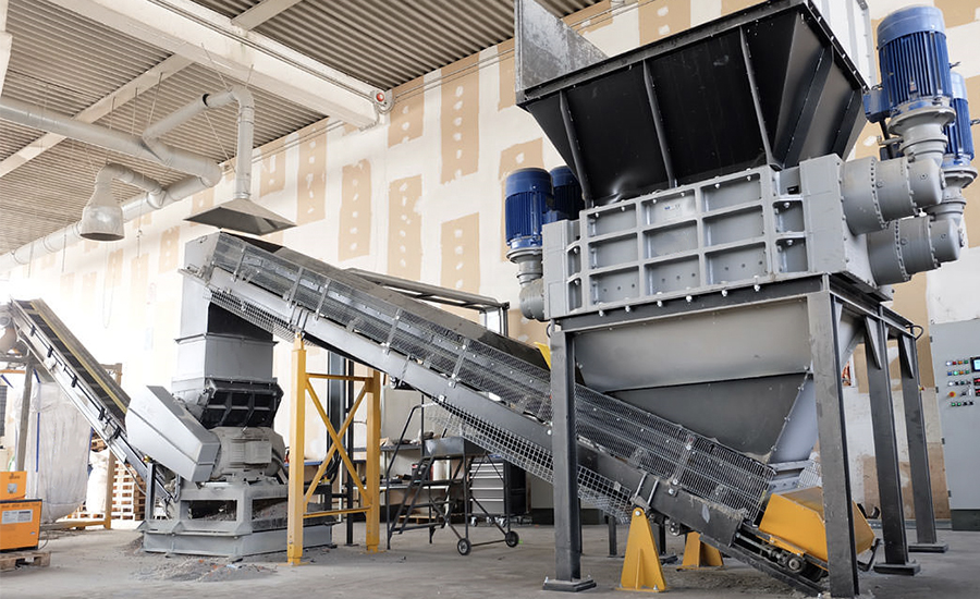  ENERPAT خط تكسير وإعادة تدوير مخلفات المحركات الكهربائية