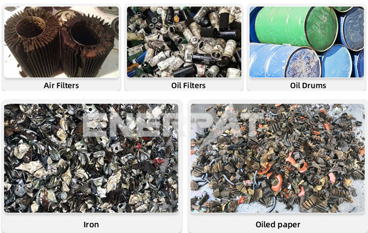 مصنع إعادة تدوير فلتر الزيت