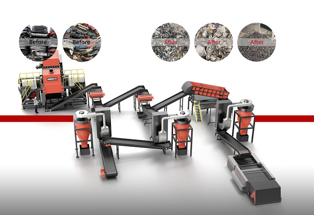 ENERPAT نظام تنظيف وتجفيف ماكينة تقطيع السيارات