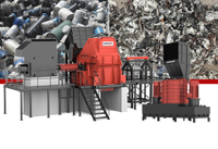 ENERPAT مطحنة المطرقة لتقطيع الخردة المعدنية لجسم السيارة والأجهزة المنزلية