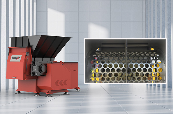 تعمل ماكينة التقطيع ذات الدوار الواحد لشركة ENERPAT على إعادة تدوير شباك الصيد في المملكة المتحدة