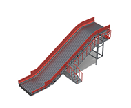 ناقل تغذية سلسلة الصلب