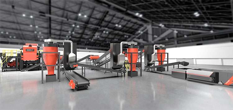 ENERPAT مصنع إعادة التدوير الإلكتروني