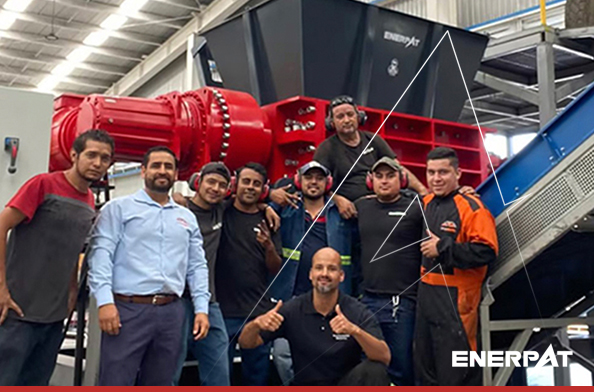 حالة نجاح لخط إنتاج مسحوق الحديد ENERPAT®