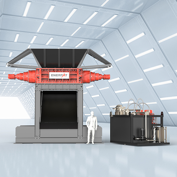 آلة تقطيع الفولاذ الهيدروليكية بعمود مزدوج