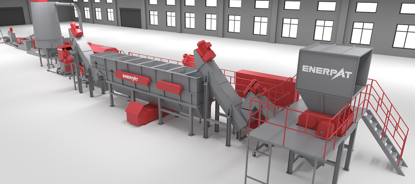 خط إعادة تدوير البلاستيك