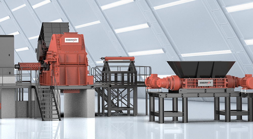 ENERPAT آلات تمزيق الورق