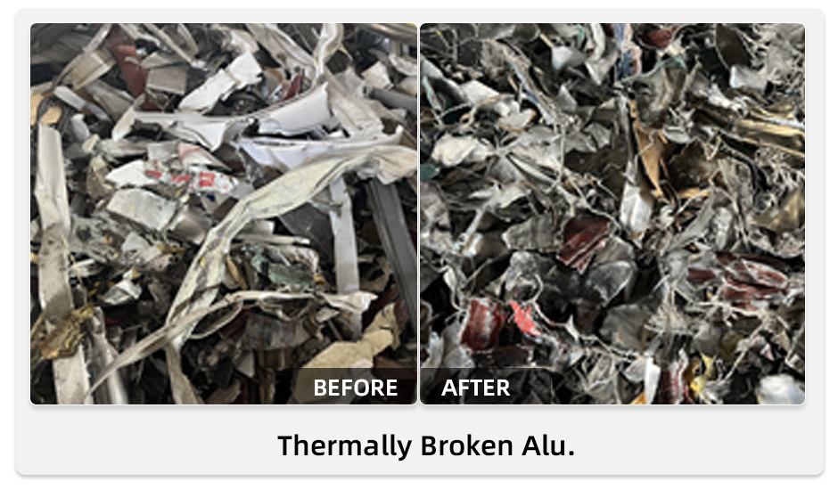 ألو مكسور حرارياً.